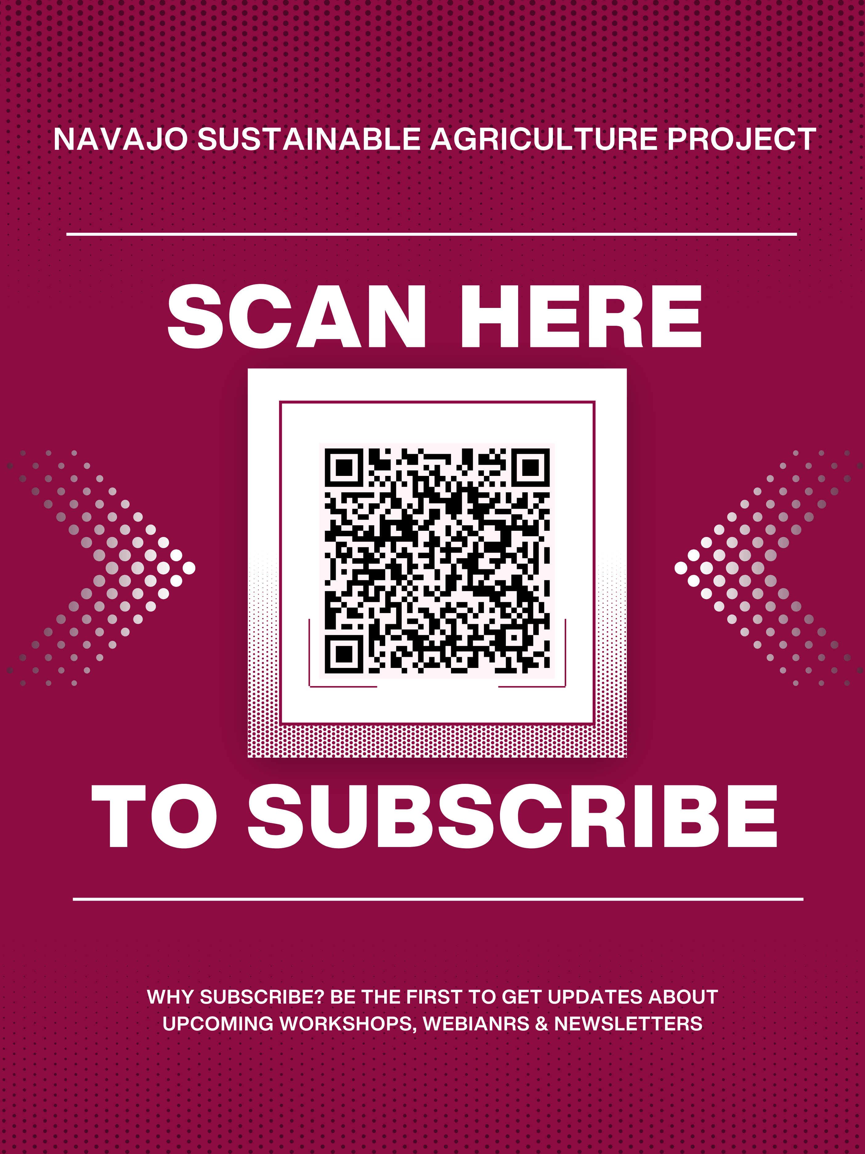QR Code for Newsletter Subscription